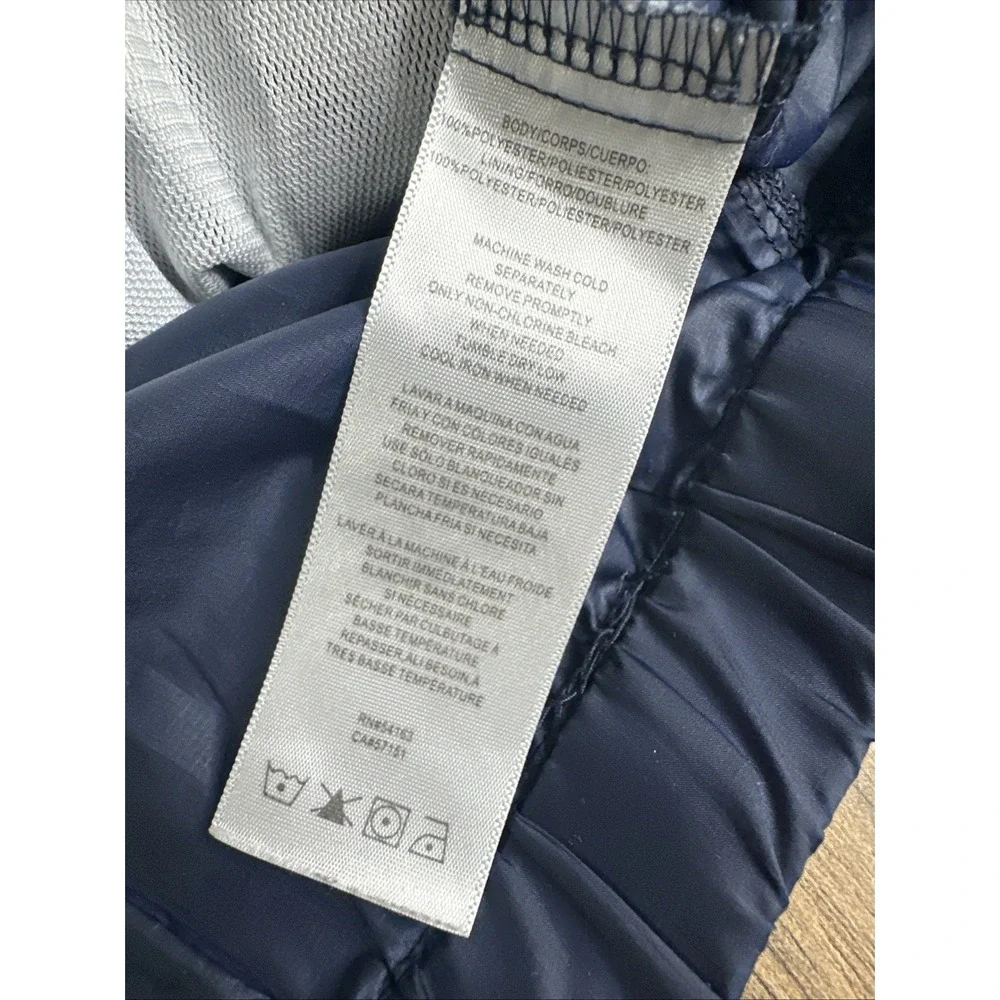 Tommy Hilfiger Windbreaker Jacket‎ Girls Youth Medium Navy